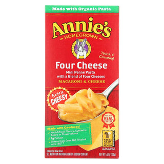 Annie's Homegrown Four Cheese Penne 156g