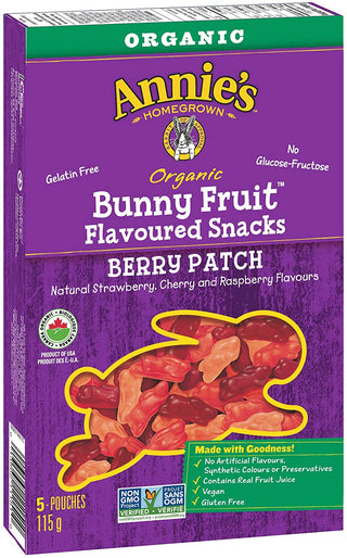 Annie's Homegrown Berry Patch Organic Fruit Snacks 198g