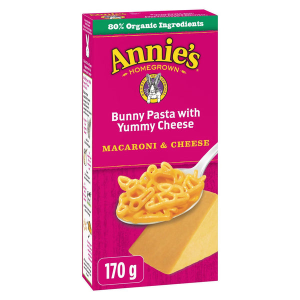 Annie's Homegrown Bunny Pasta with Yummy Cheese Pasta Meals 170g