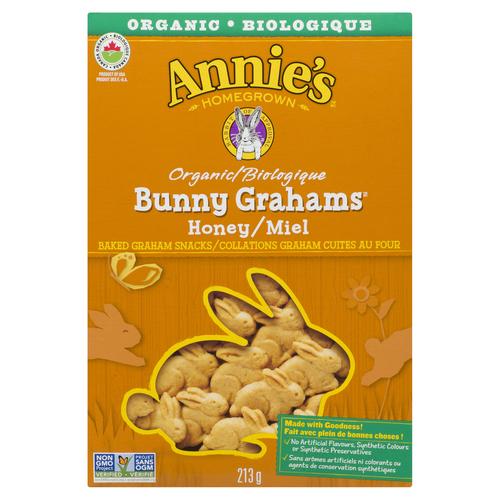 Annie's Homegrown Honey Bunny Grahams Cookies 213g