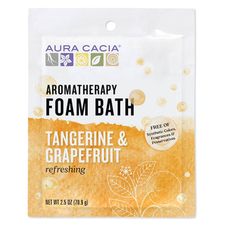 Aura Cacia Foam Bath Tangerine Grapefruit 70.9g