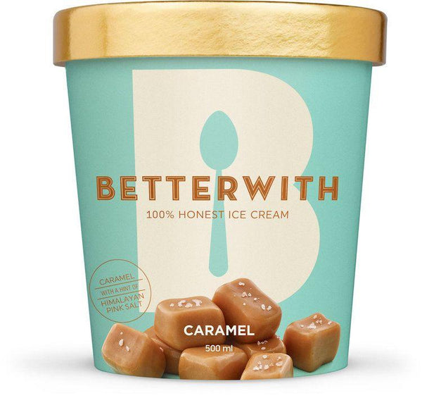 Betterwith Ice Cream Caramel Ice Cream 473ml