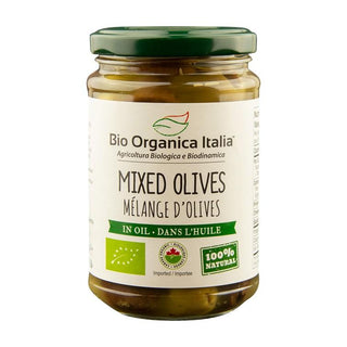 Bio Organica Italia Organic Mixed Olives 280g