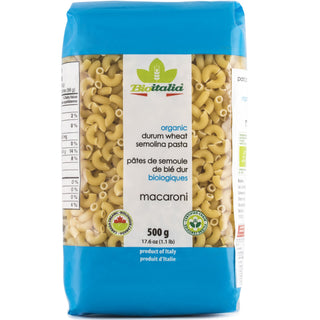 BioItalia Macaroni Pasta Organic 500g