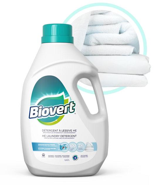Biovert Laundry Liquid Fragrance Free 4.43L