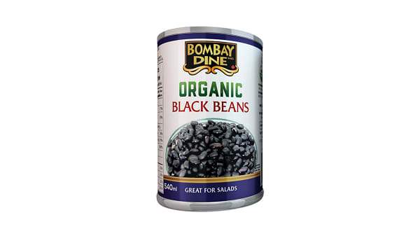 Bombay Dine Black Beans Canned Organic 540ml