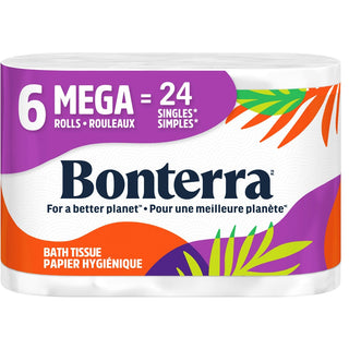 Bonterra Bath Tissue 6pk