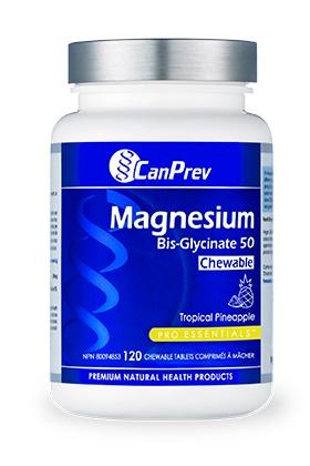 CanPrev Magnesium Bis Glycinate Chewable 120t
