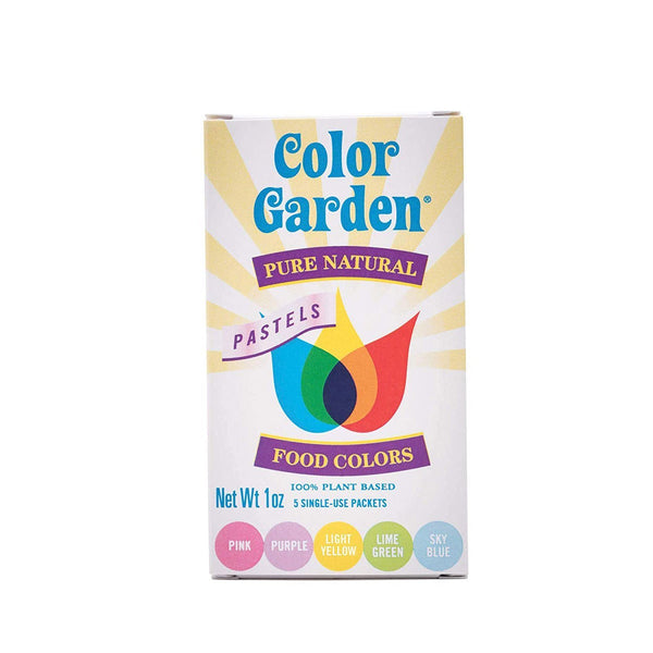 Colour Garden Natural Food Colour Pastels 30ml