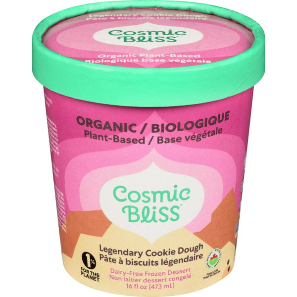 Cosmic Bliss Chocolate Chip Cookie Dough Organic Frozen Dessert 473ml