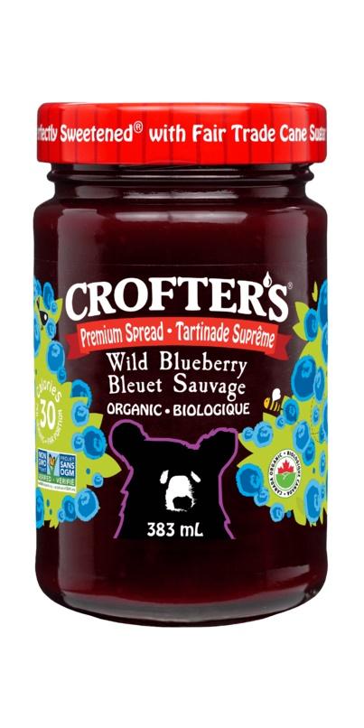 Crofters Wild Blueberry Premium Fruit Spread 383ml