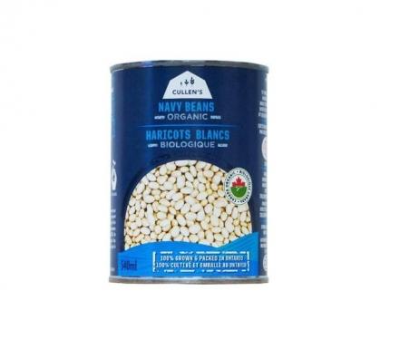 Cullen's Organic Navy Beans 540ml