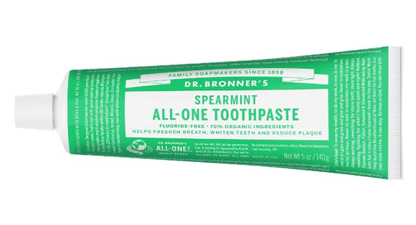 Dr. Bronner's Spearmint ALL ONE Toothpaste 140g