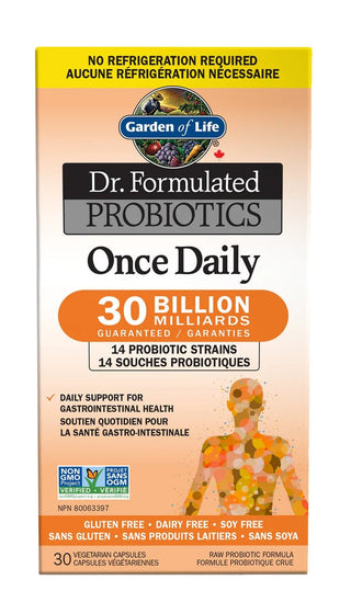 Dr. Formulated Once Daily Probiotics 30 Billion SS 30c