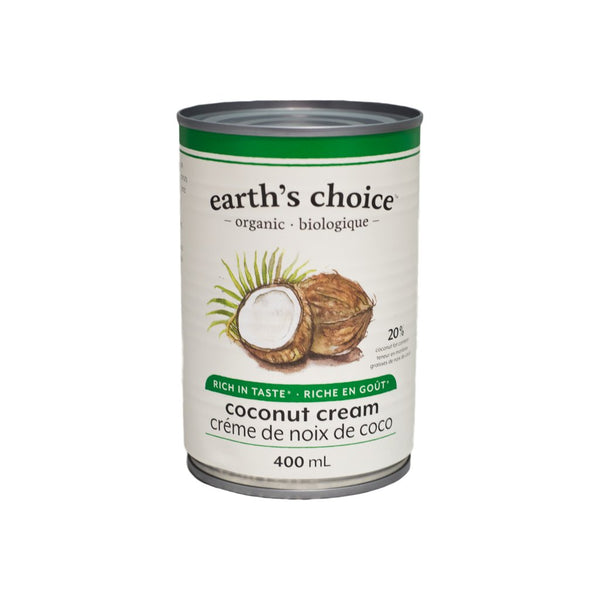 Earth's Choice Coconut Cream Organic 400ml