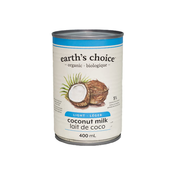 Earth's Choice Light Coconut Milk 400ml