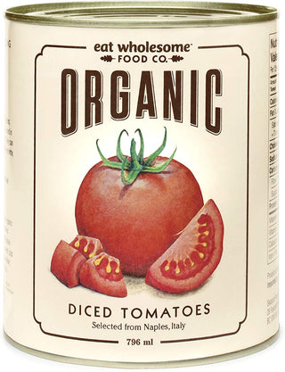 Eat Wholesome Organic Diced Tomatoes 796ml