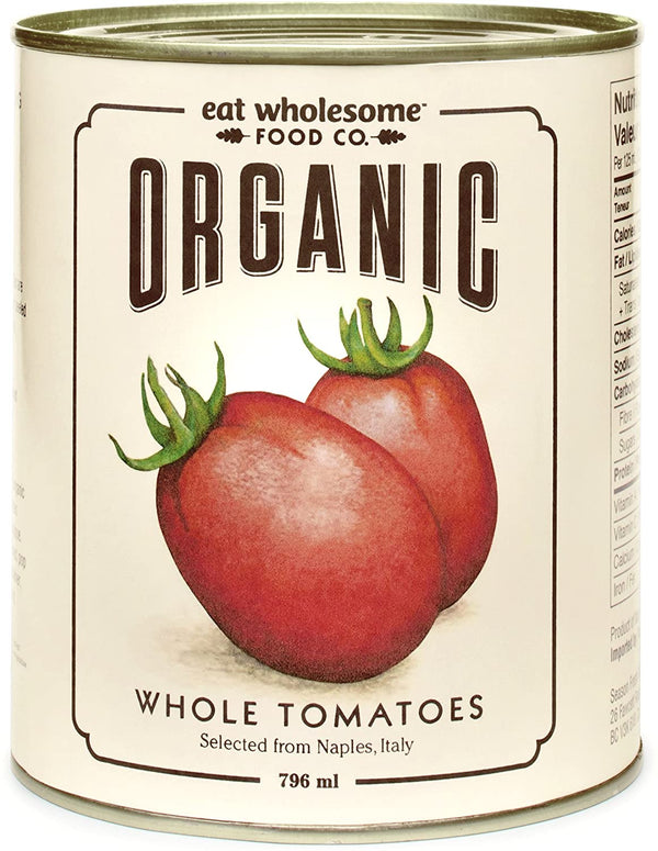 Eat Wholesome Organic Whole Tomatoes 796ml