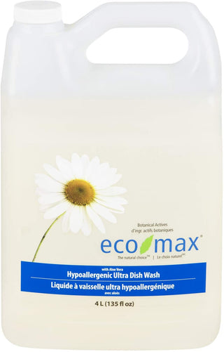 EcoMax Dish Wash Liquid Hypoallergenic refill 4L