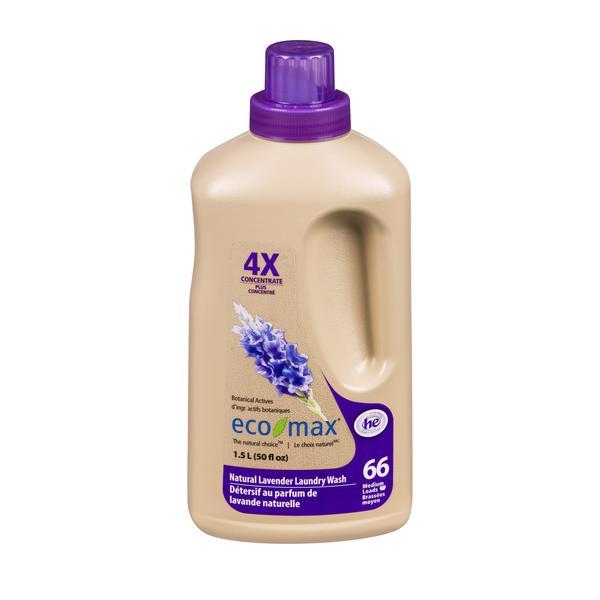EcoMax Lavender 4x Concentrated Laundry Wash 1.5L