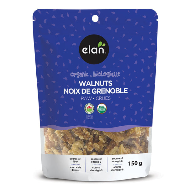 Elan Organic Raw Walnuts 150g