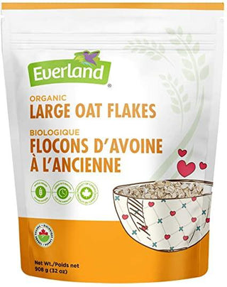 Everland Large Oat Flakes Organic 908g