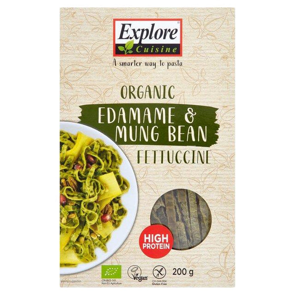 Explore Cuisine Edamame Bean Fettuccine Organic 200g