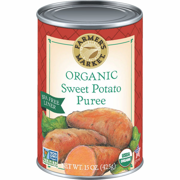Farmer's Market Sweet Potato Puree Organic 398ml