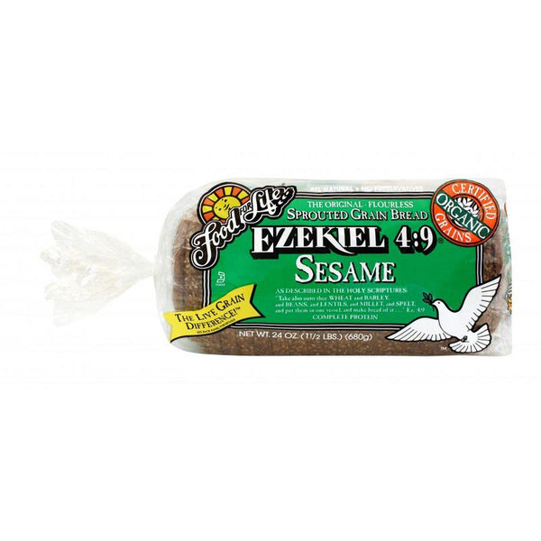 Food For Life Ezekiel Sesame Organic Bread 680g