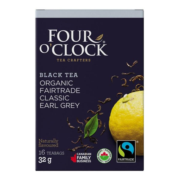 Four O'Clock Tea Earl Grey Tea Organic 16 teabags