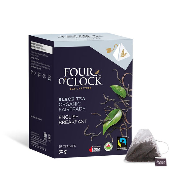 Four O'Clock Tea English Breakfast Tea Organic 16 teabags
