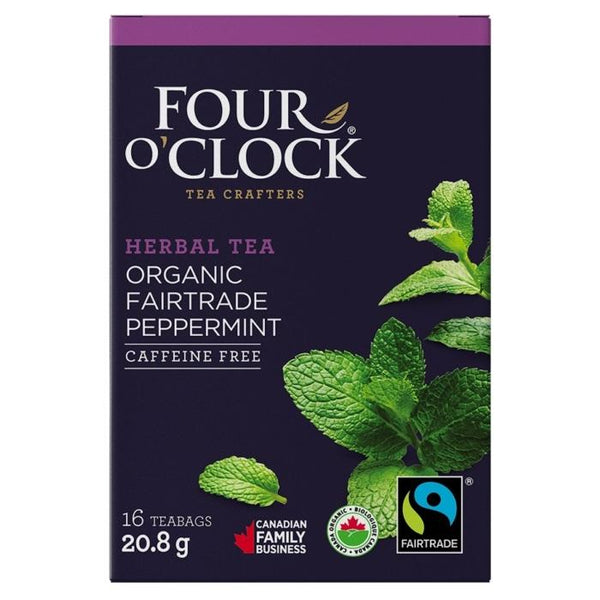 Four O'Clock Tea Peppermint Tea Organic 16 teabags