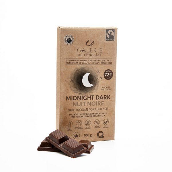 Galerie Au Chocolat Chocolate Bar 72% Dark 100g