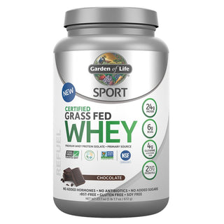 Garden of Life Whey Protein Chocolate Grass Fed 660g
