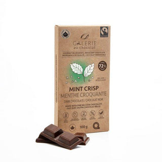 Galerie Au Chocolat Chocolate Bar Mint Crisp 100g