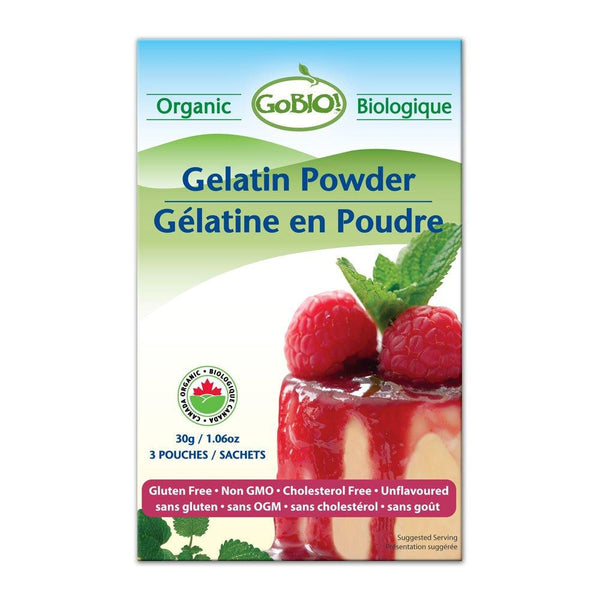 GoBIO Gelatin Powder Organic 30g