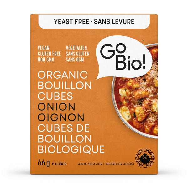 GoBIO Onion Bouillon Cubes Organic 66g