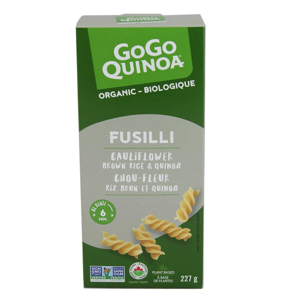 GoGo Quinoa Organic Cauliflower Fusilli 227g
