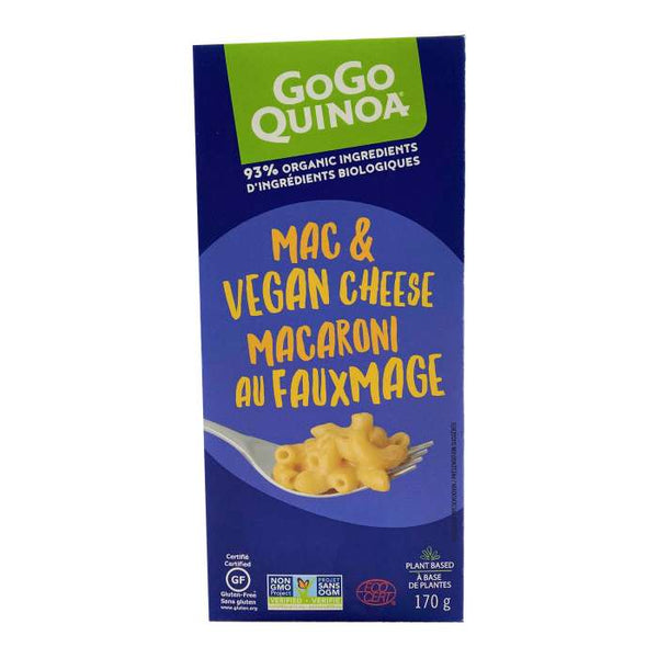 GoGo Quinoa Mac & Vegan Cheese 170g