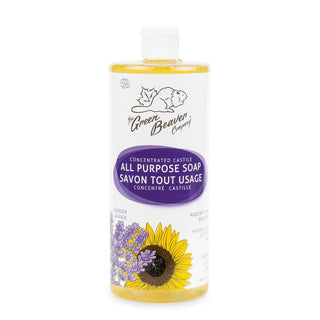 Green Beaver Sunflower Castille Soap Lavender 990ml