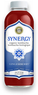 GT's Living Foods Gingerberry Organic Raw Kombucha (480ml/1.4L)