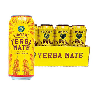 Guayaki Full Case  Revel Berry Yerba Mate 12x458ml