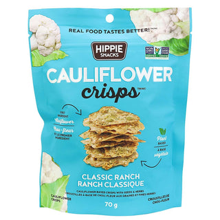 Hippie Foods Ranch Cauliflower Crisps 70g