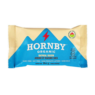 Hornby Organic Oatmeal Raisin Bar 12x80g