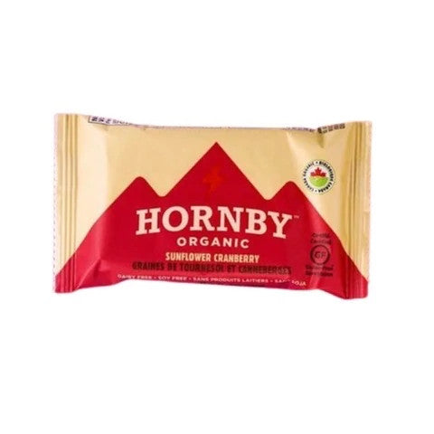 Hornby Organic Sunflower Cranberry Bar 80g