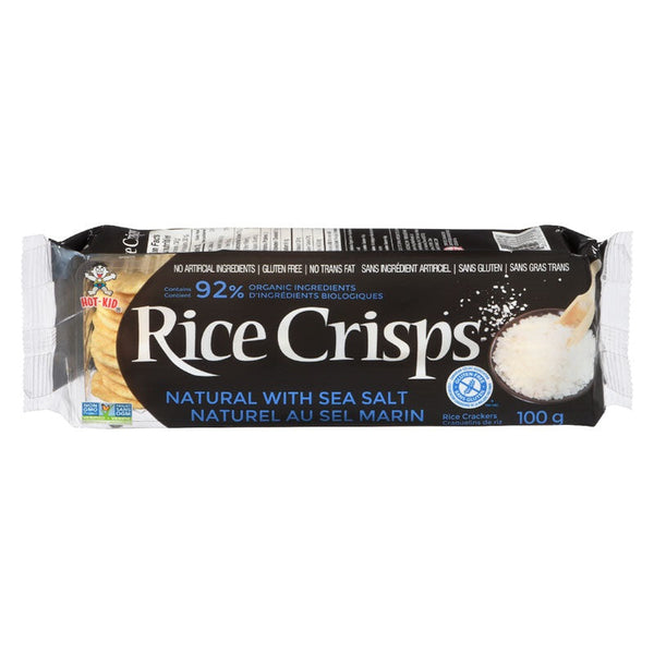 Hot Kid Rice Crackers Natural 100g