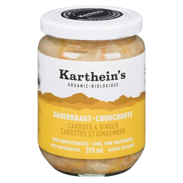 Karthein's Carrots & Ginger Organic Sauerkraut (375ml/750ml)