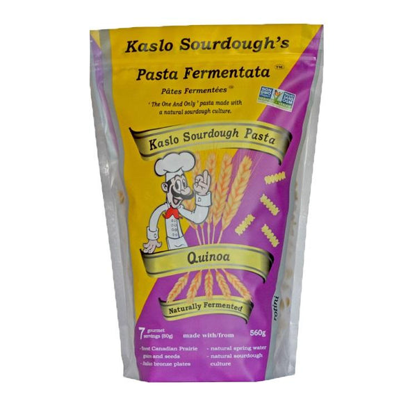 Kaslo Sourdough Quinoa Rotini Sourdough Pasta 454g