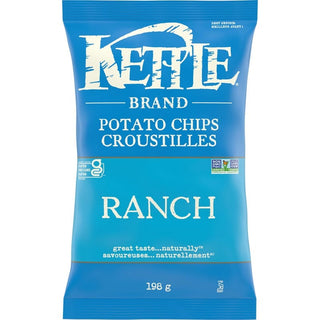 Kettle Ranch Potato Chips 198g