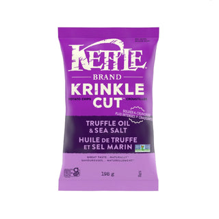 Kettle Krinkle Cut Truffle Sea Salt Potato Chips 198g